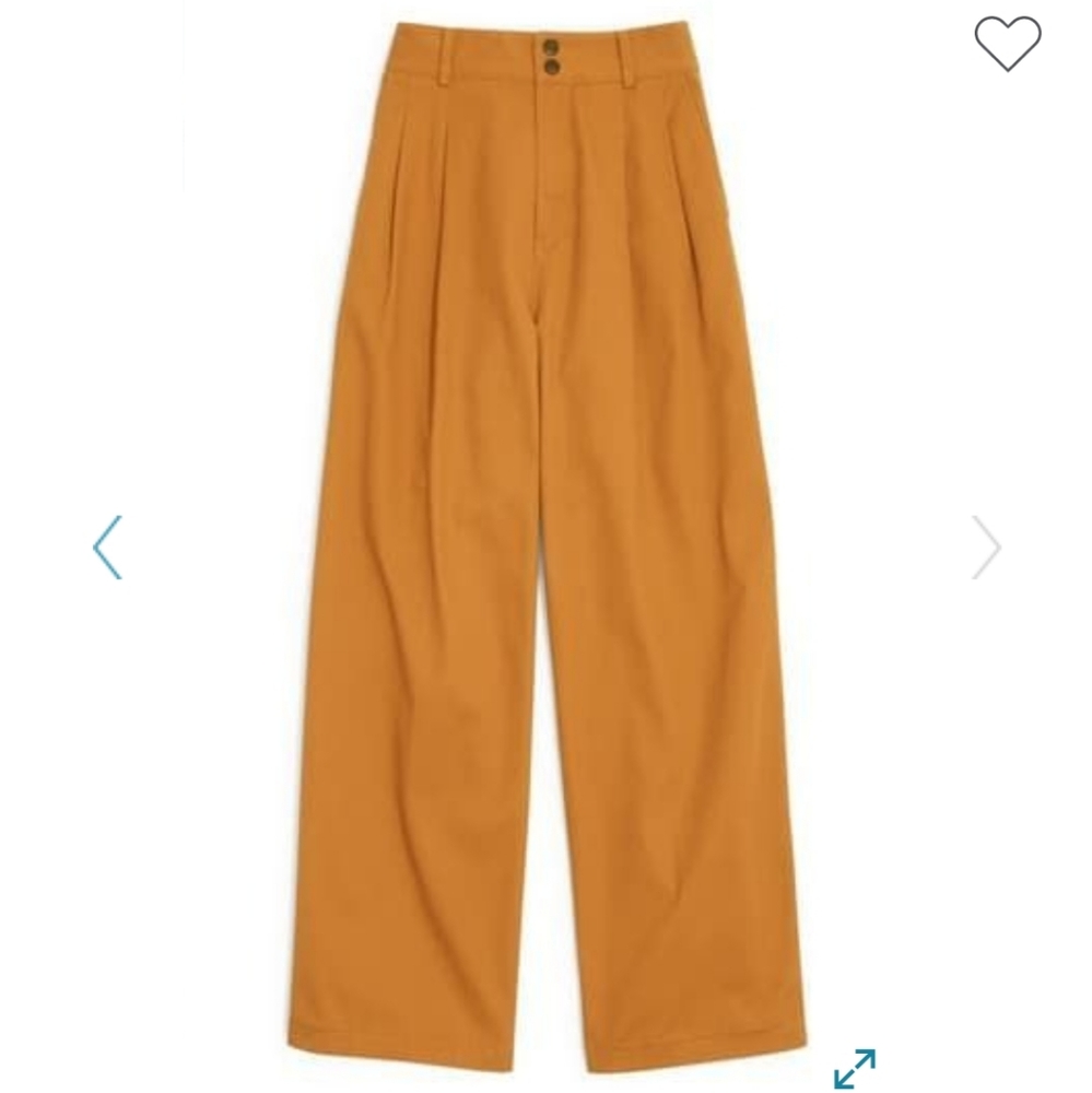 Madewell Pleated Wide Leg Pants - Picture 5 of 6